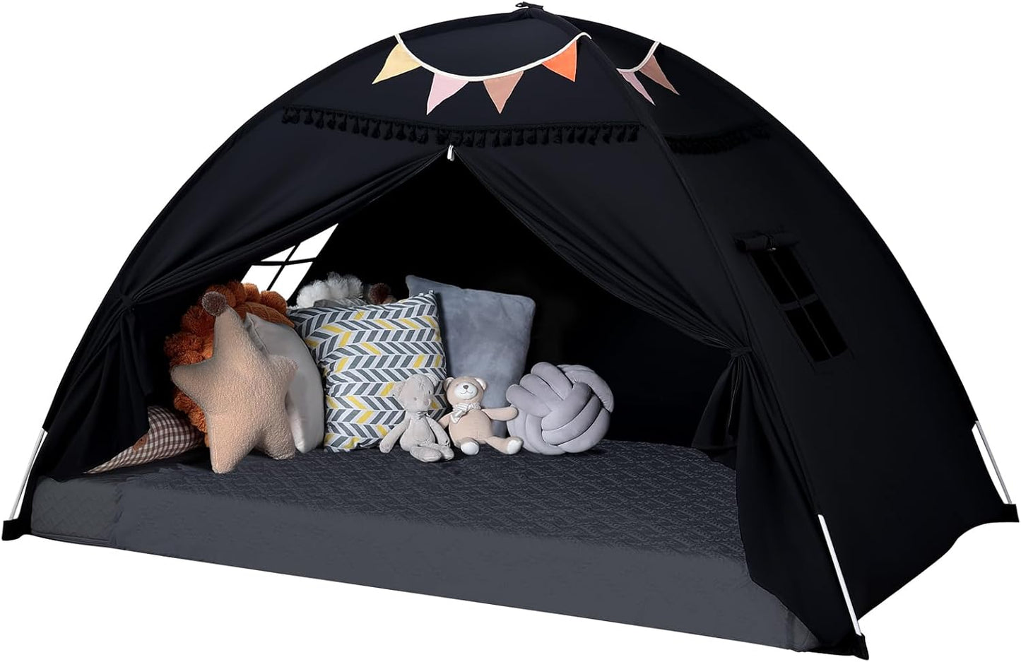 Sumbababy Twin Size Bed Canopy for Cozy Kids Sleep Space