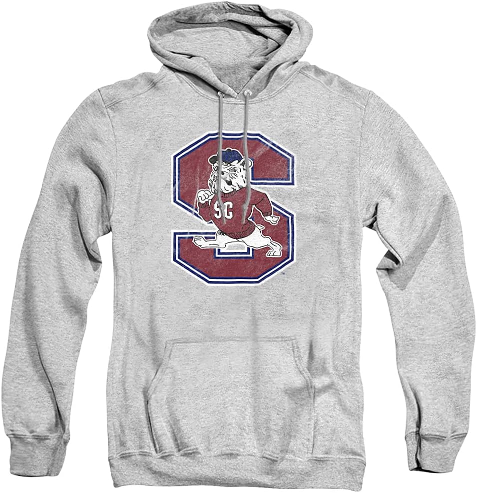 Official Collegiate Distressed Primary Logo Hoodie for Fans