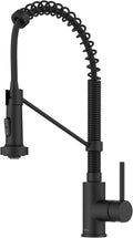 KRAUS Bolden Commercial Style Pull Down Kitchen Faucet - Matte Black