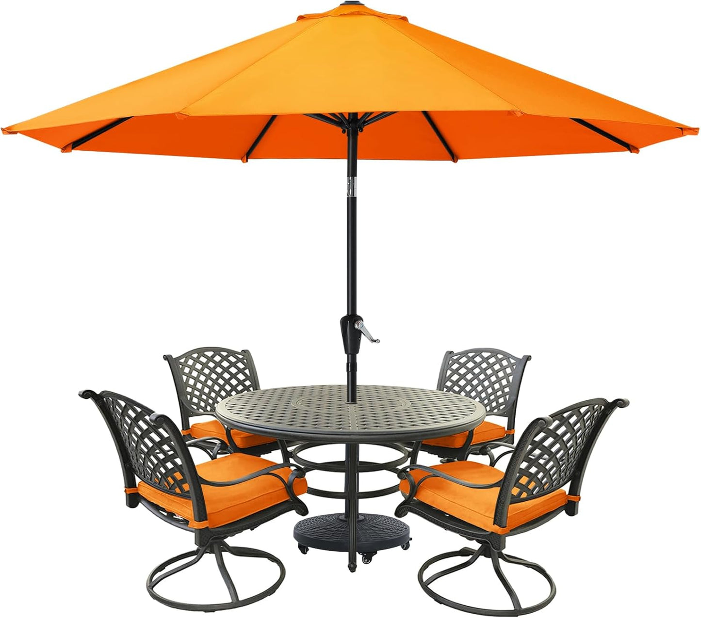 MASTERCANOPY 10ft Patio Umbrella for Outdoor Market Table