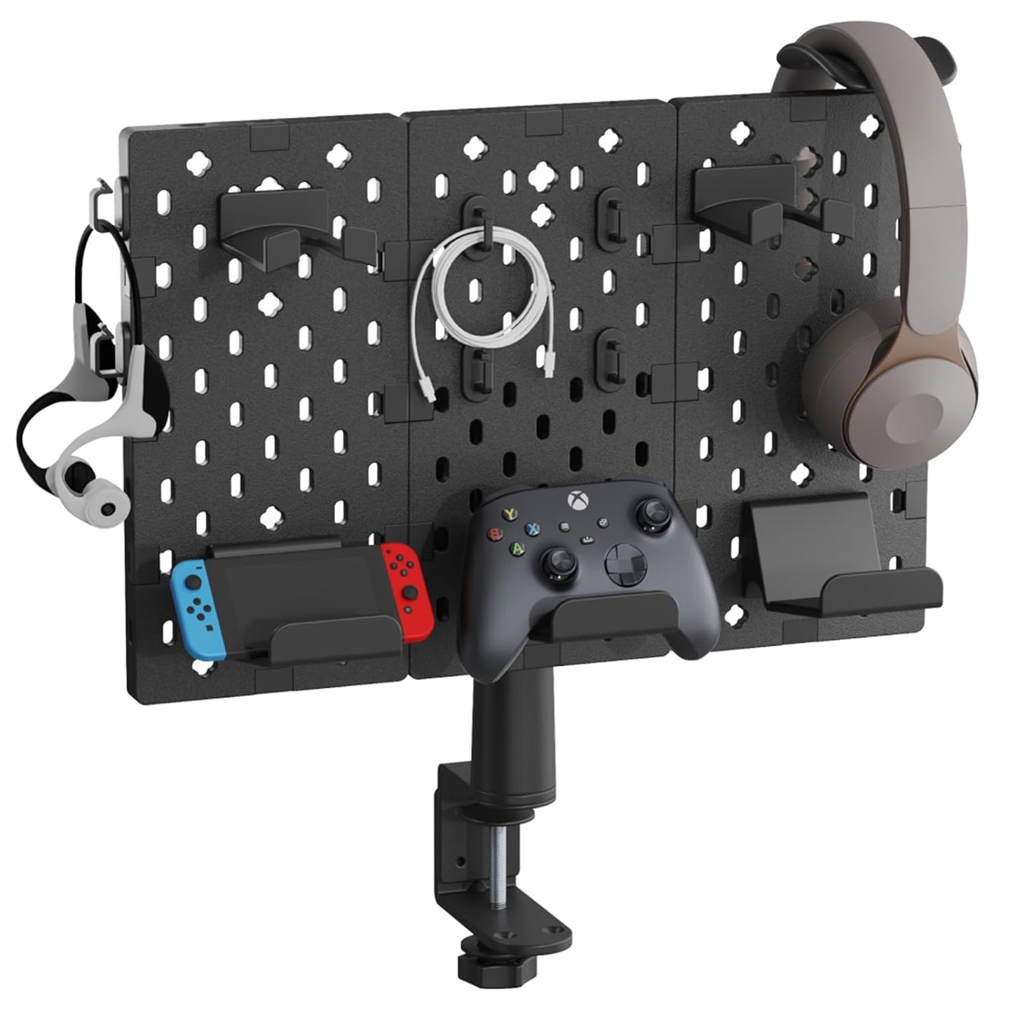 PEGZONE Modular Headphone and Controller Holder for Gaming