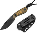 Kizer Buddy Fixed Blade Knife 3in - Compact EDC Camping Knife