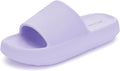 Pillow Slippers for Women and Men - Cushioned 1.7 in Thick Sole