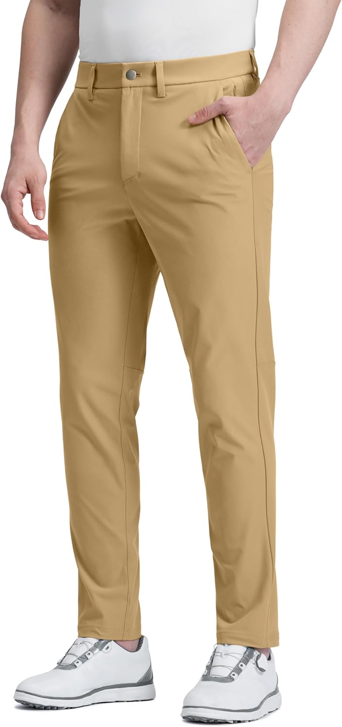 CRZ YOGA Men's All Day Comfy Golf Pants for Every Occasion
