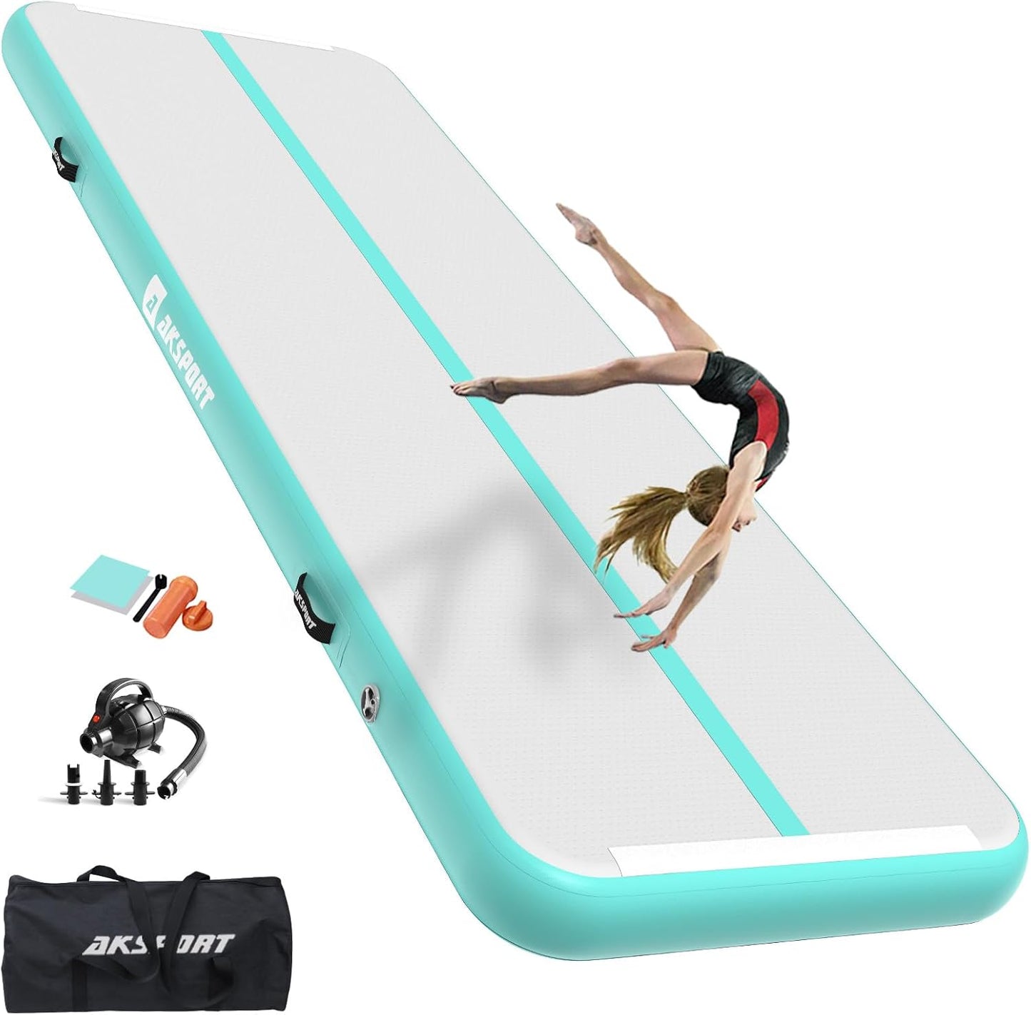 AKSPORT Gymnastics Air Mat for Home Use and Training Needs