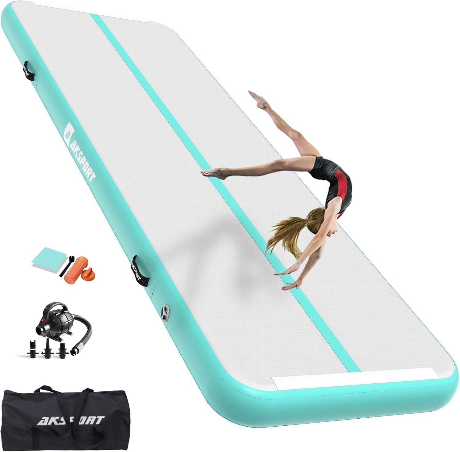 AKSPORT Gymnastics Air Mat for Home Use and Training Needs