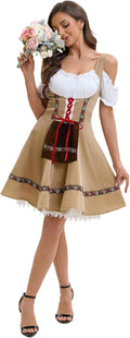 Oktoberfest Costume for Women Dirndl Dress - Classic Festive Fit