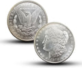 Antique 1878 S Morgan Silver Dollar Coins - Reproduction Vintage Set