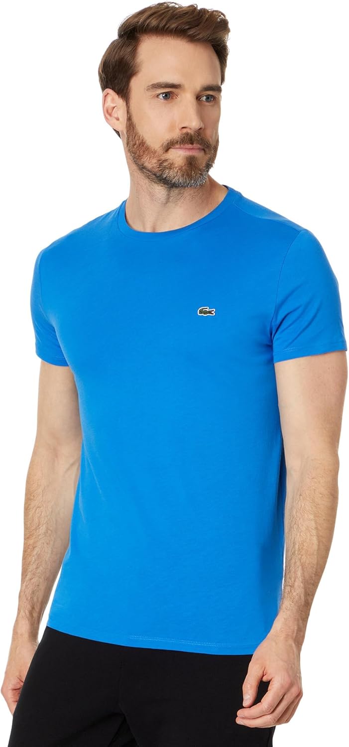Lacoste Men's Short Sleeve Pima Jersey Crew Neck Tee Review