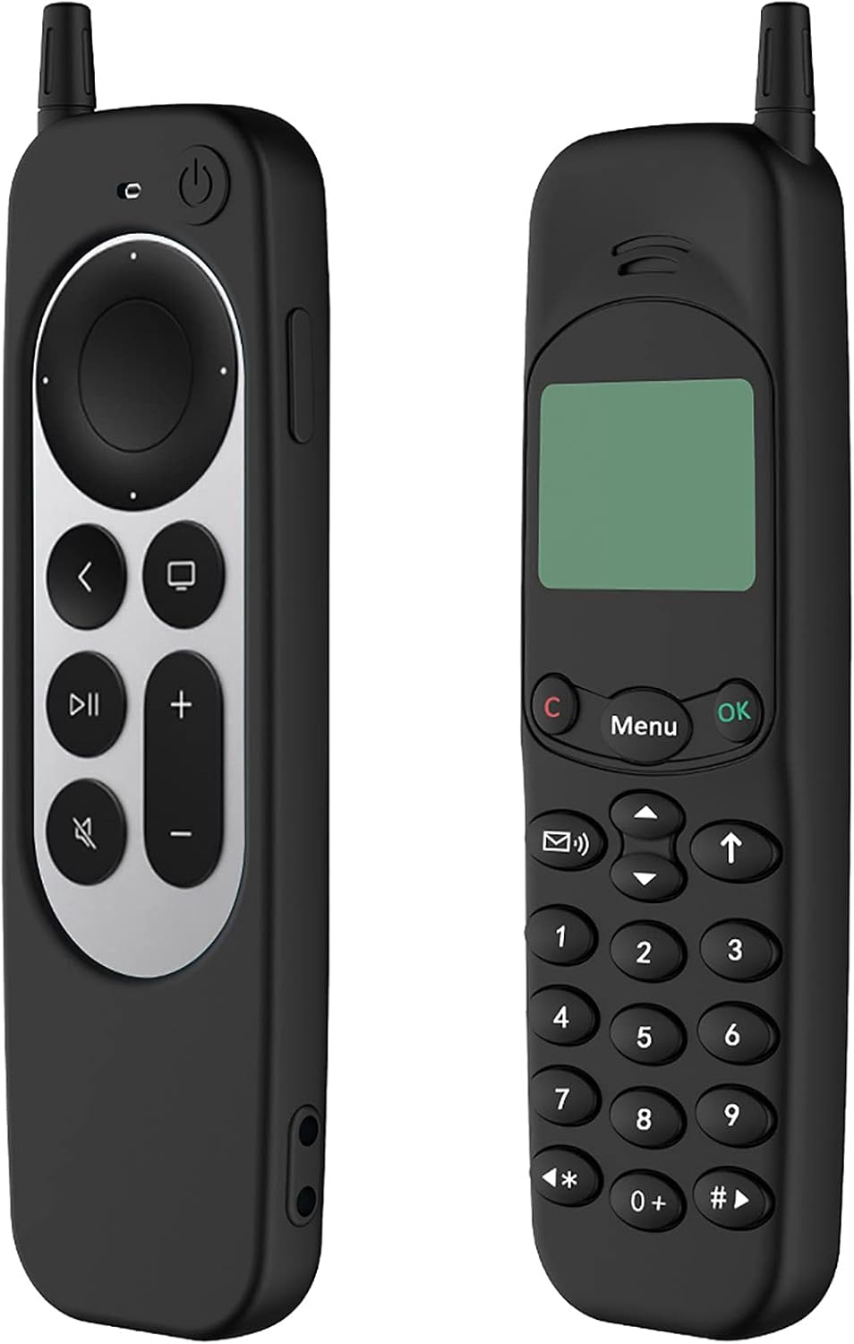 Silicone Cover with Lanyard for Apple TV Siri Remote