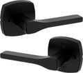 Matte Black Tripoli Lever Interior Privacy Door Handle Pack of 10
