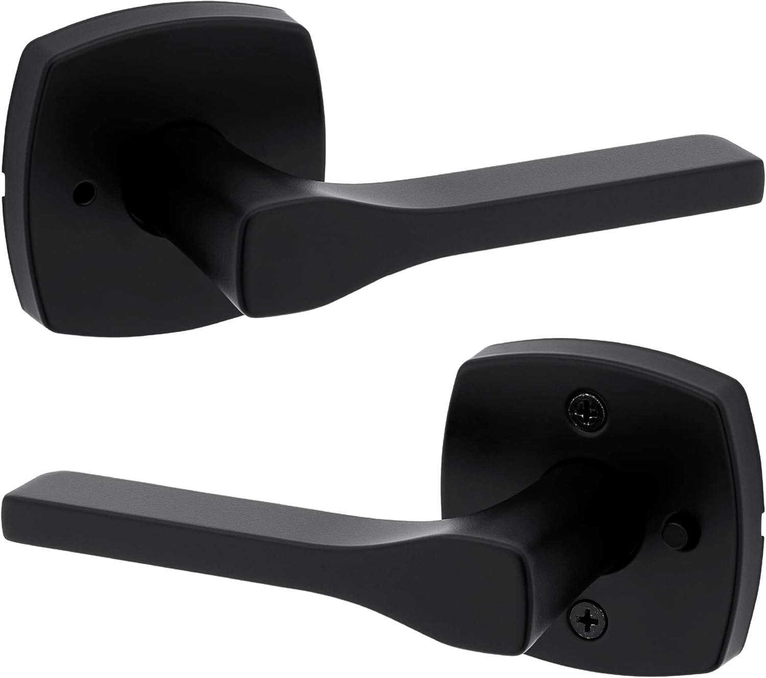 Kwikset Tripoli Lever Interior Privacy Door Handle for Bedrooms