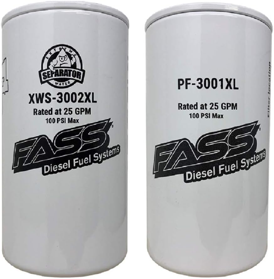 FASS Titanium Series Fuel Filter Combo Package for Ultimate Protection
