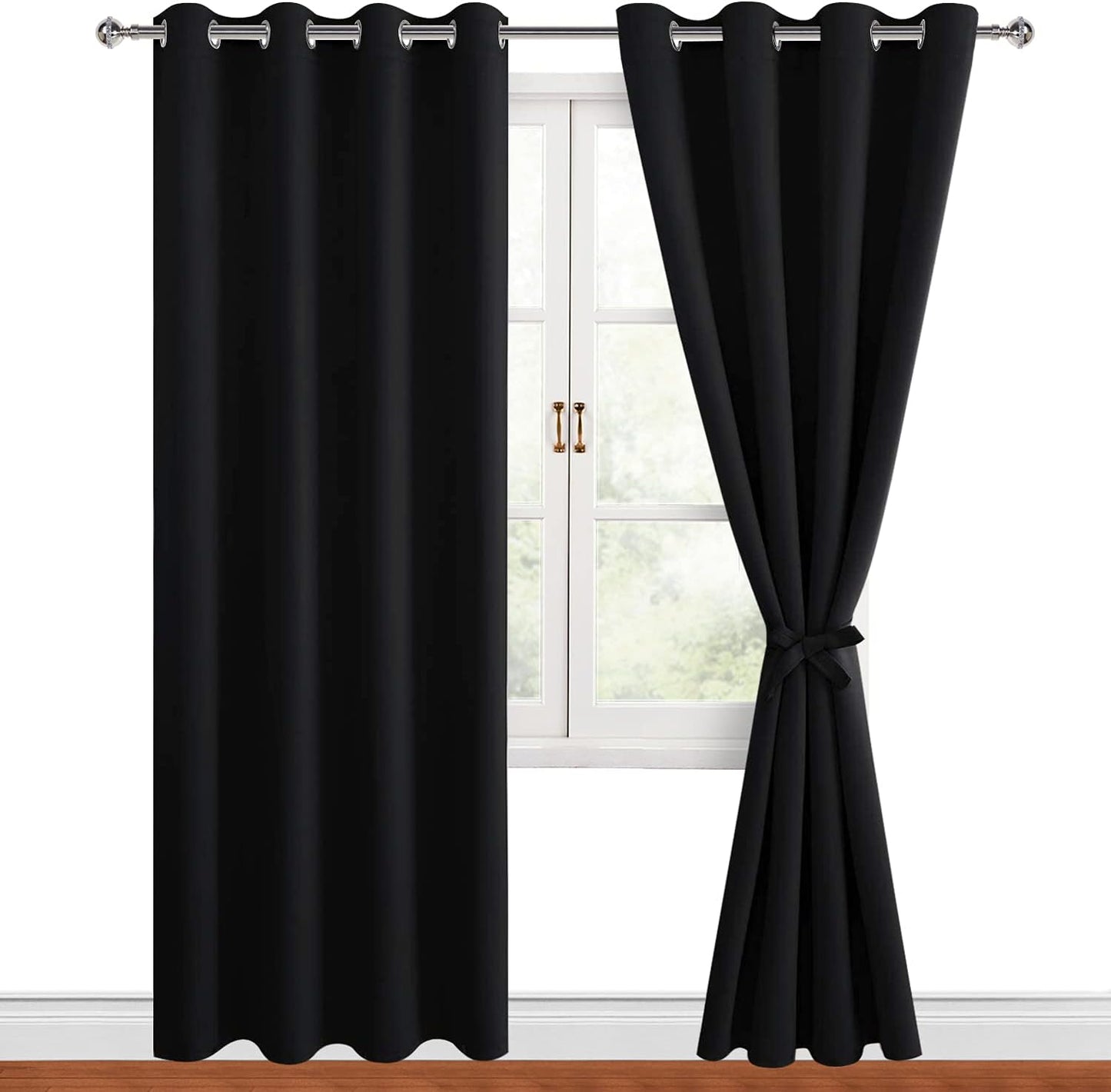 Hiasan Blackout Curtains for Bedroom - Thermal Insulated Panels