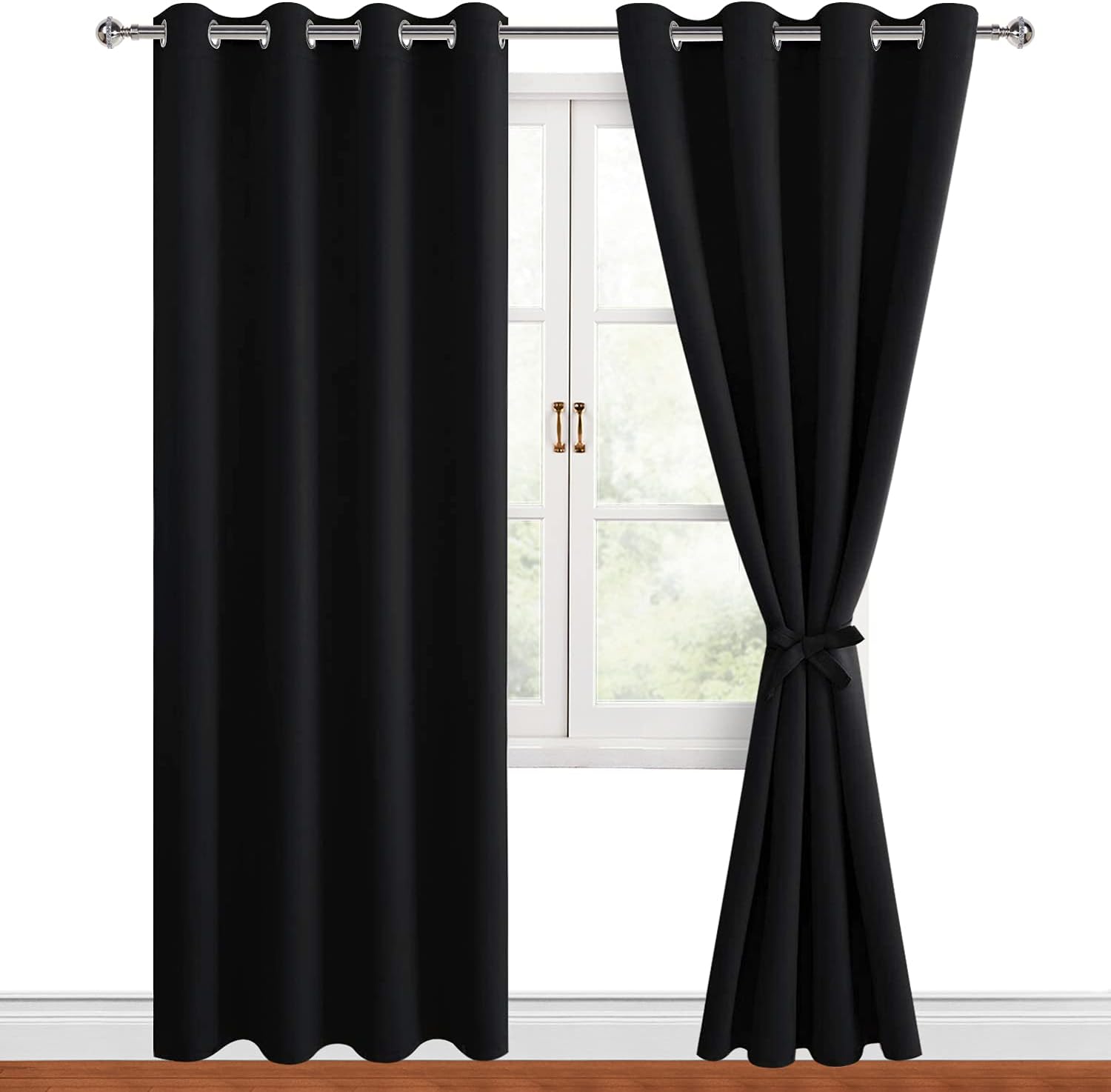 Hiasan Blackout Curtains for Bedroom - Thermal Insulated Panels