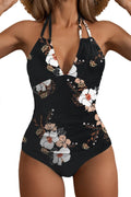 B2prity Women's Slimming One Piece Swimsuit - Tummy Control Halter are