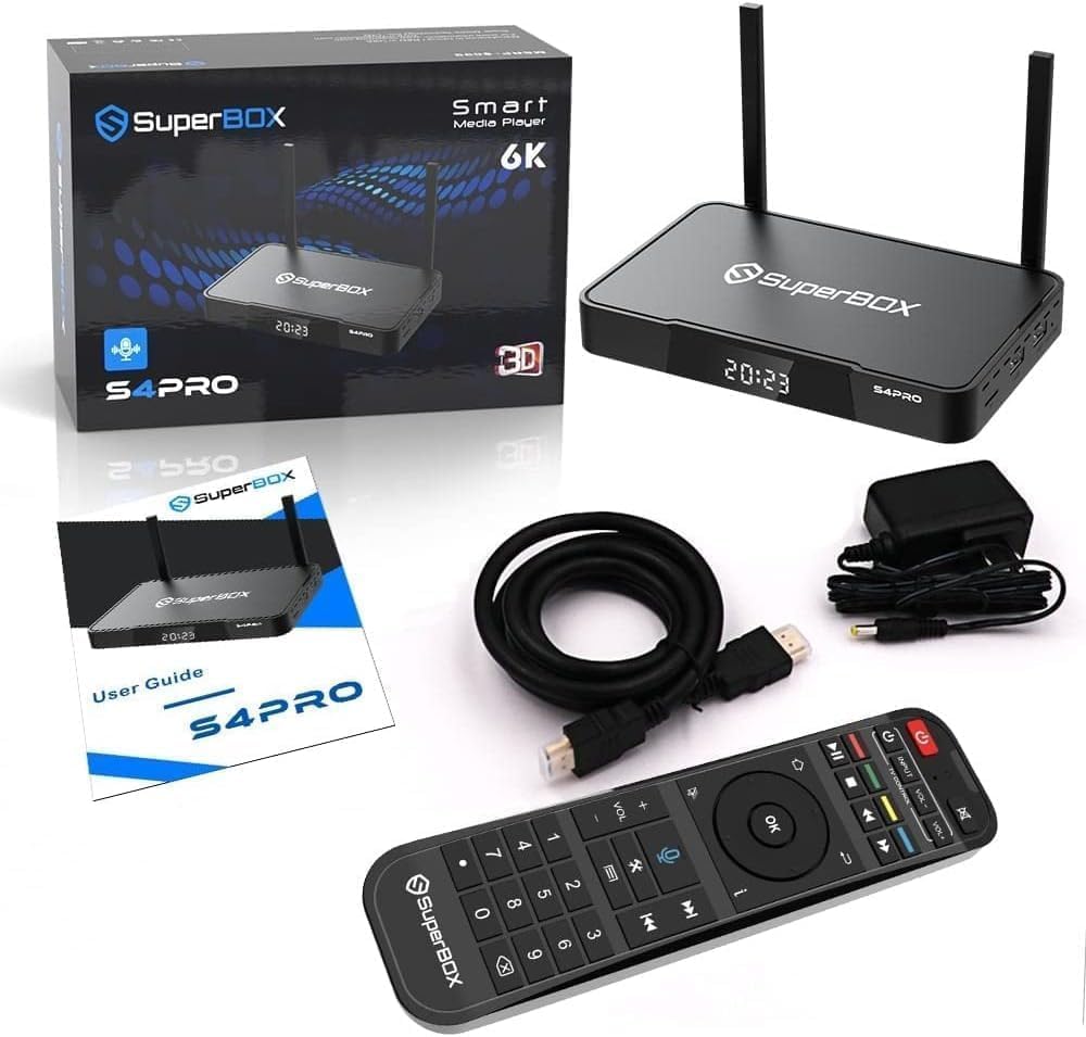 PRO + S4 PRO Android Media Box for Seamless Streaming Experience