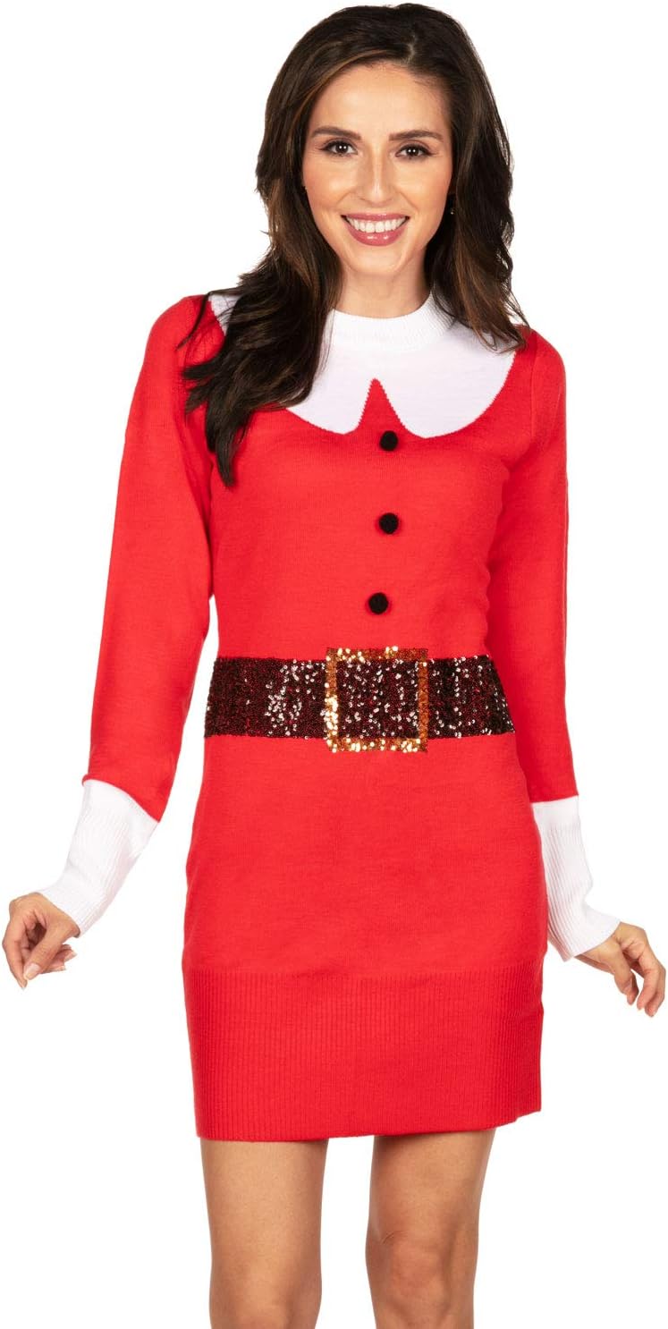 Tipsy Elves Christmas Sweater Dresses for Women - Cute Holiday Styles