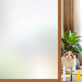 Frosted Glass Window Film Privacy Static Cling - Heat Blocking