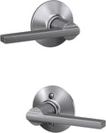 Schlage Latitude Door Lever F10 LAT 626 Satin Chrome - Easy Interior