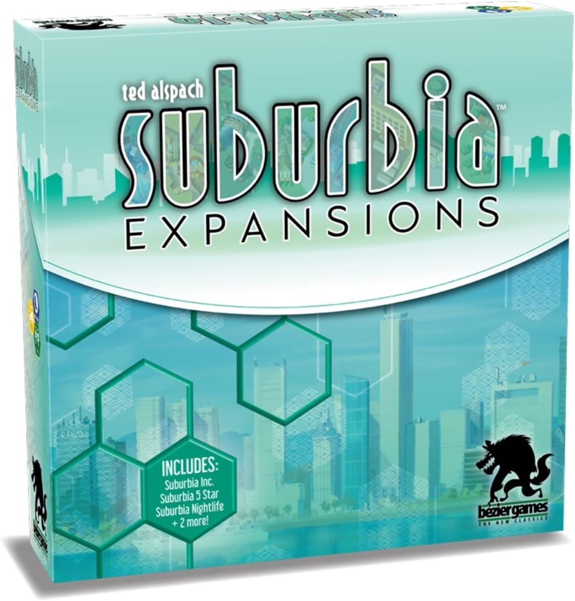 Suburbia Expansions: Thematic City Building Board Game Fun