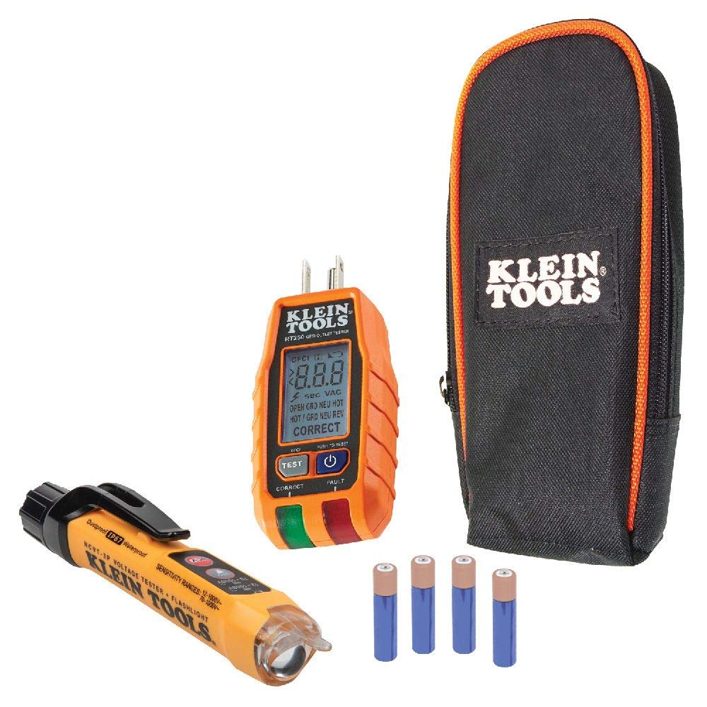Klein Tools RT250KIT Voltage Tester and GFCI Tester Kit Review