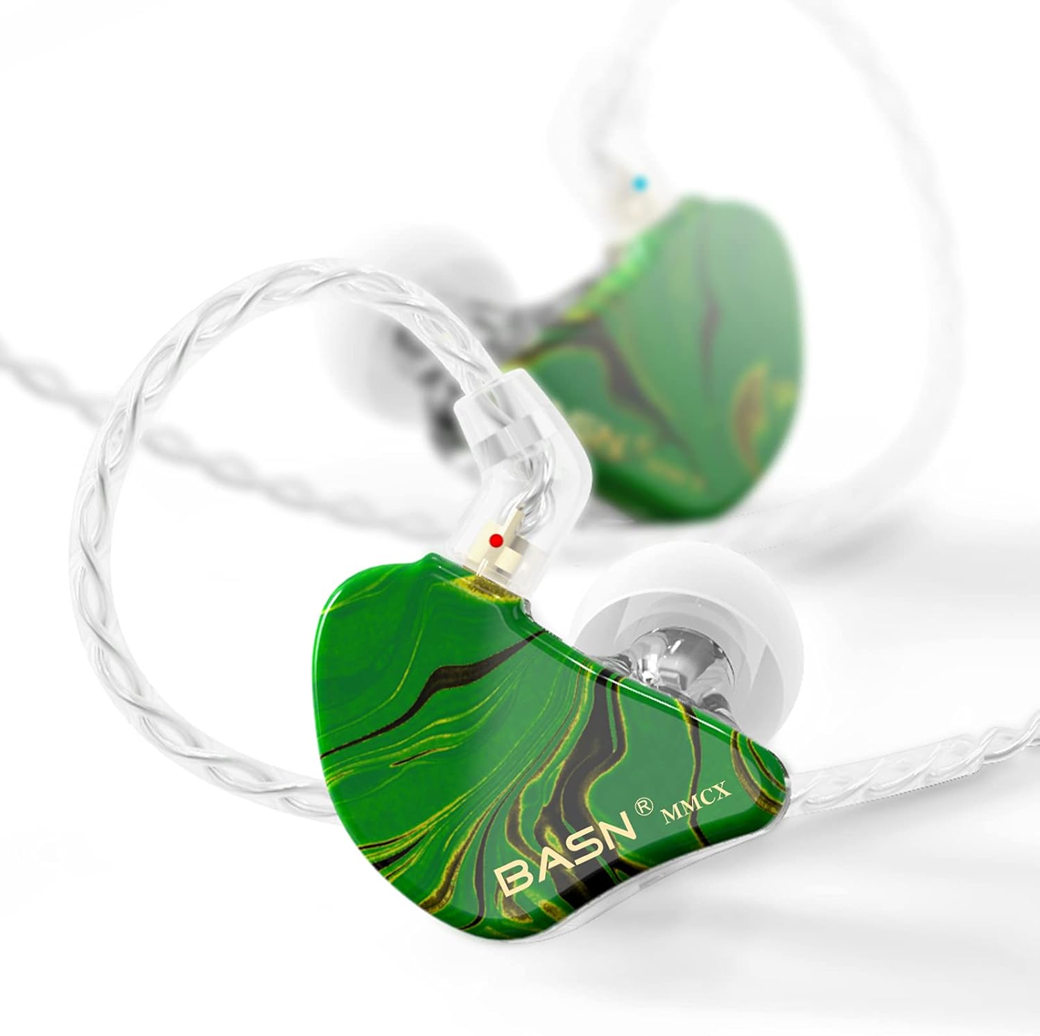 BASN MMCX in-Ear Monitors with Triple Drivers for Musicians