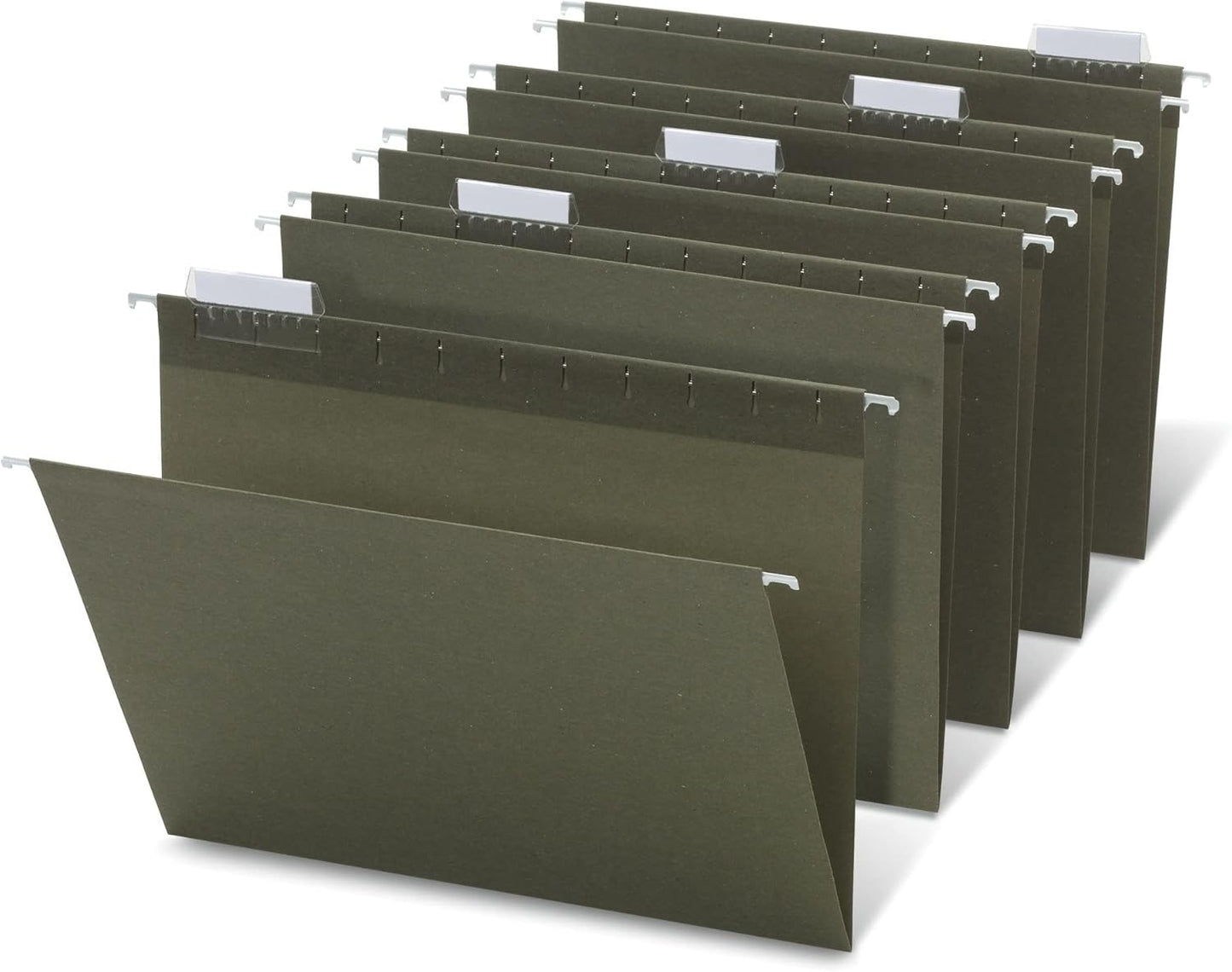 100% Recycled Green Hanging Folders, Pack of 50