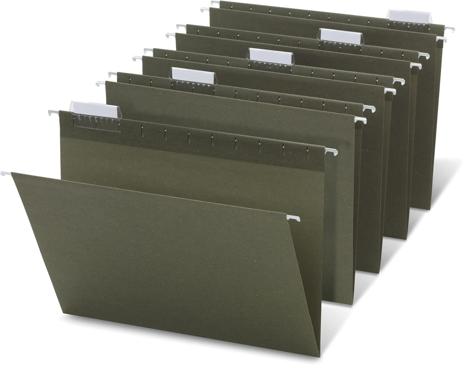 100% Recycled Green Hanging Folders, Pack of 50