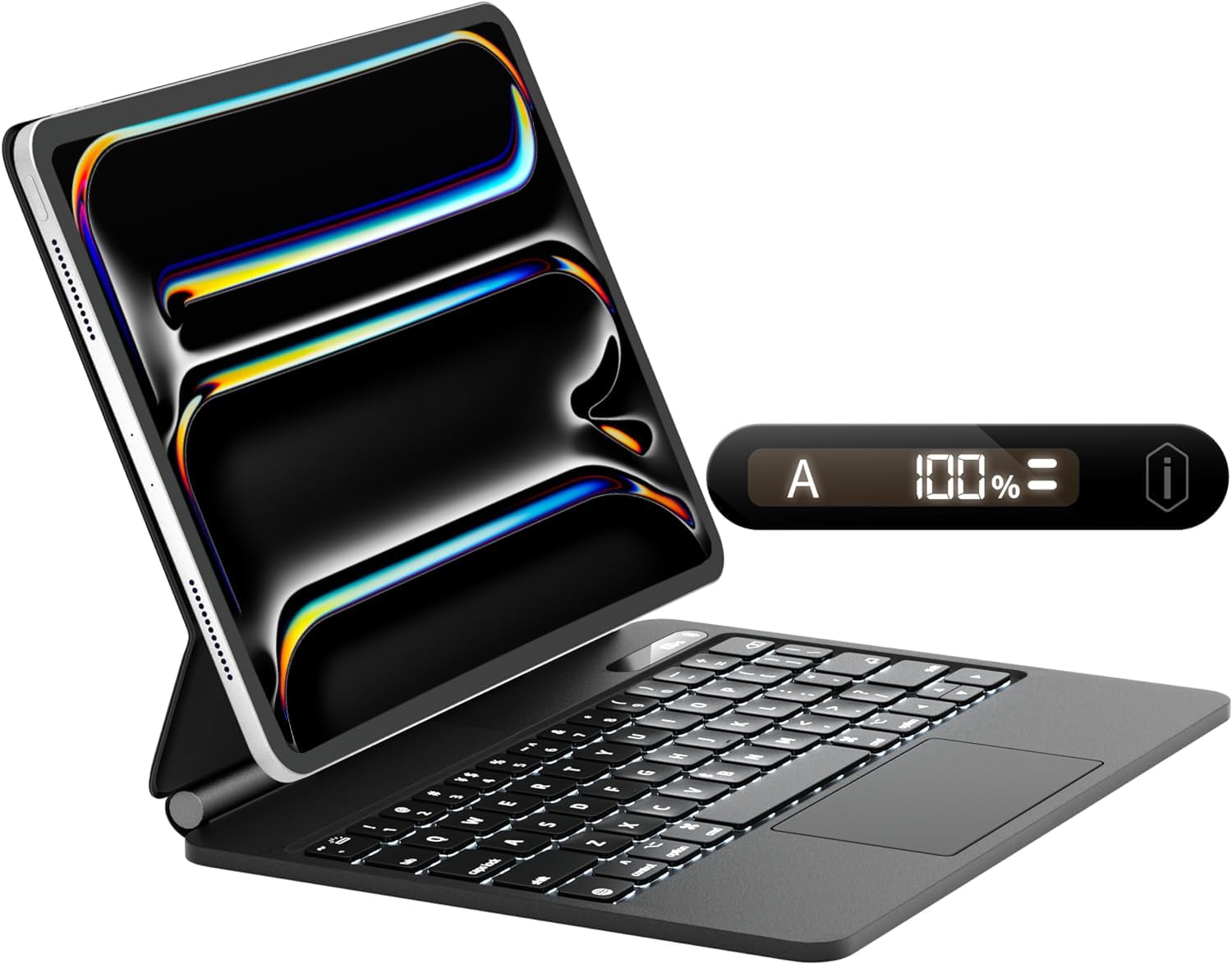 iPad Air 13 Inch Keyboard Case with Floating Cantilever Stand