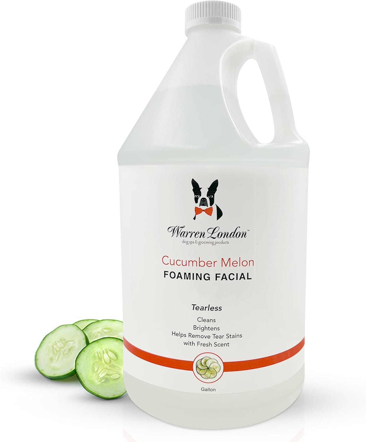 Warren London Foaming Pet Facial Tear Free Dog Face Wash 1 Gallon
