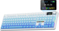 Wireless Mechanical Keyboard F108 Pro with Screen & Knob - 104-Key