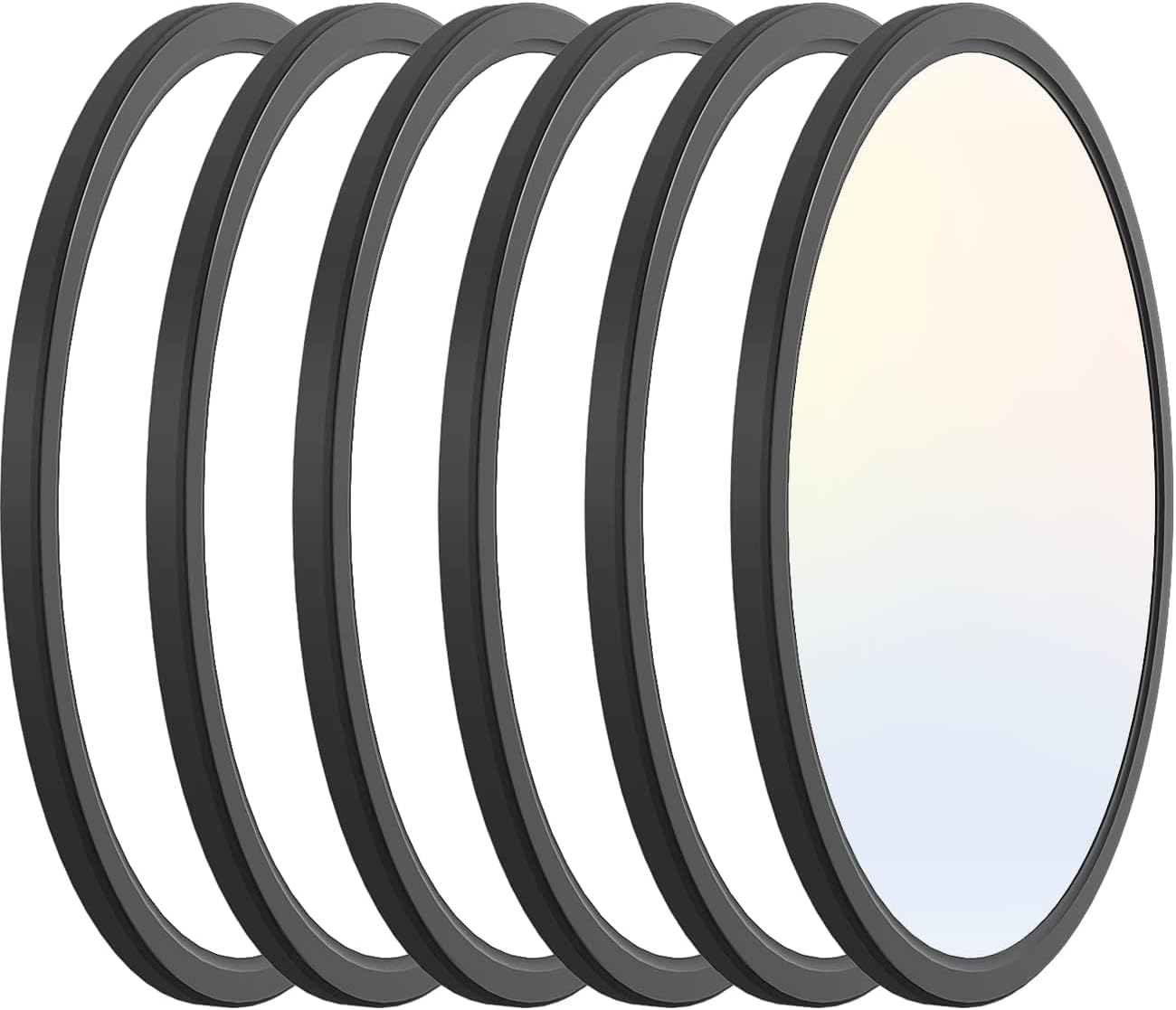 LED Flush Mount Ceiling Light 12 Inch 6Pack for Home Lighting