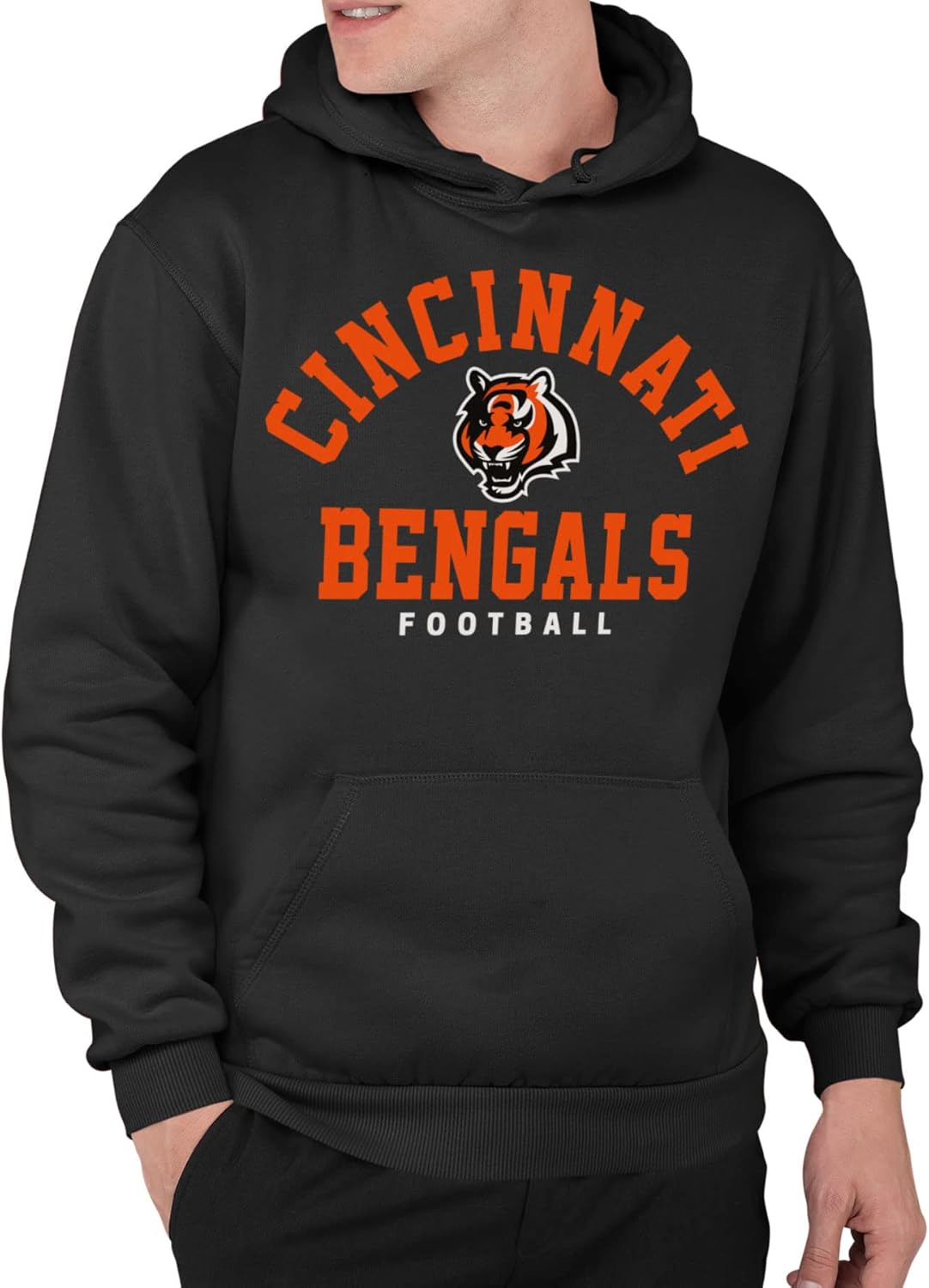 Cincinnati Bengals Unisex Adult Pullover Hoodie - NFL Apparel