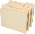 Office Depot File Folders 1/3 Cut Letter Size - Pack of 100