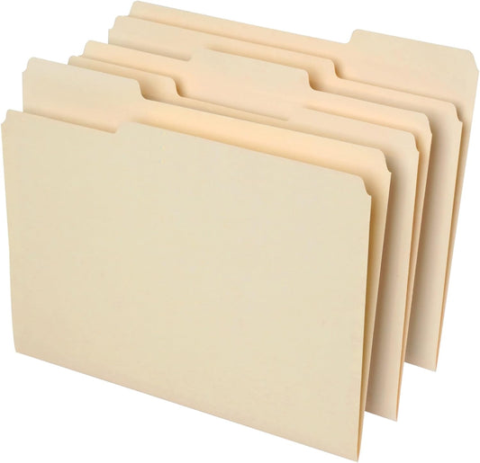 Organize Effortlessly: Office Depot 1/3 Cut File Folders
