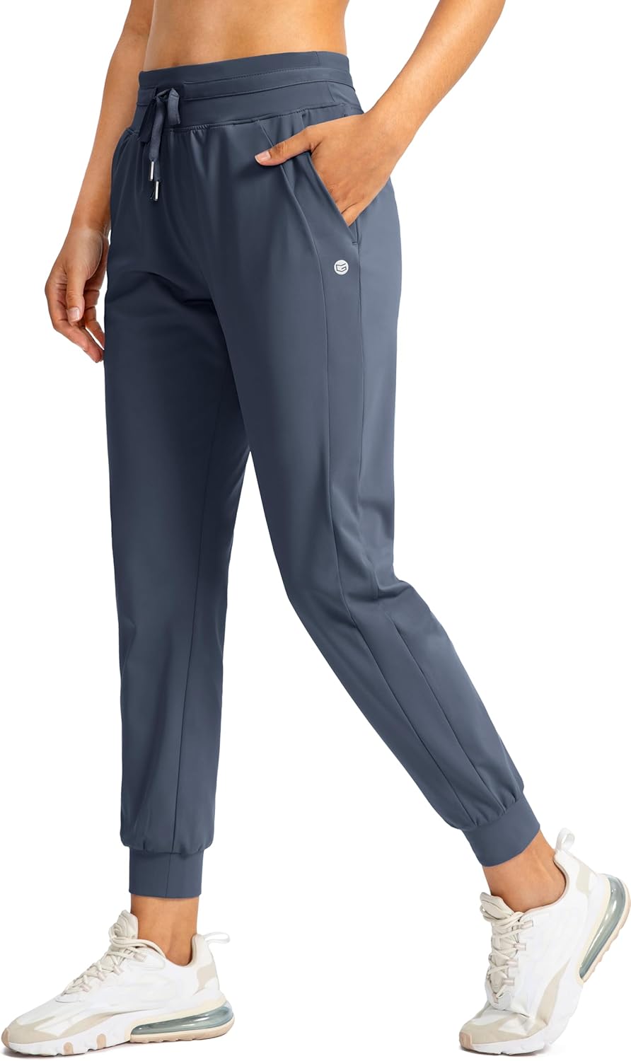 G Gradual Women's Joggers Pants with Zipper Pockets for Comfort