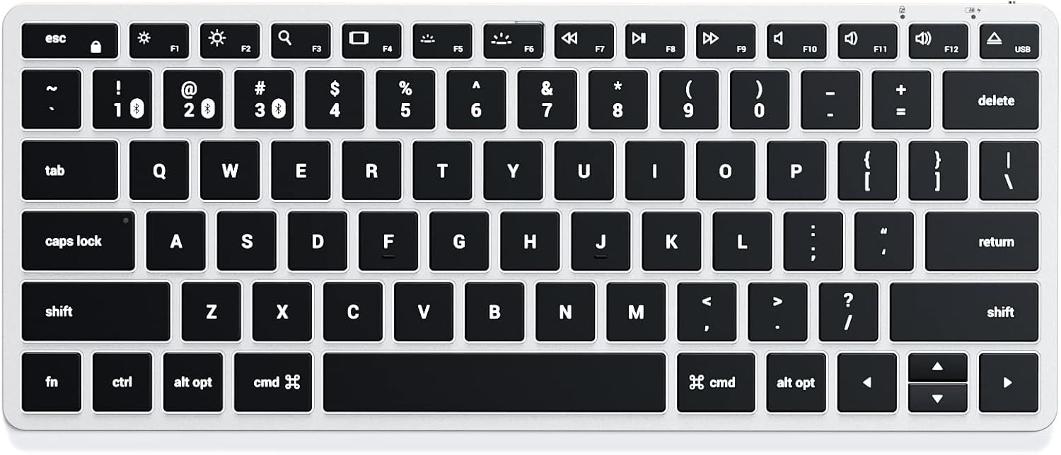 Satechi Slim X1 Bluetooth Backlit Keyboard for Mac Users