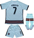 FPF #7 Kids Football Soccer Jersey Set for Youth Sizes