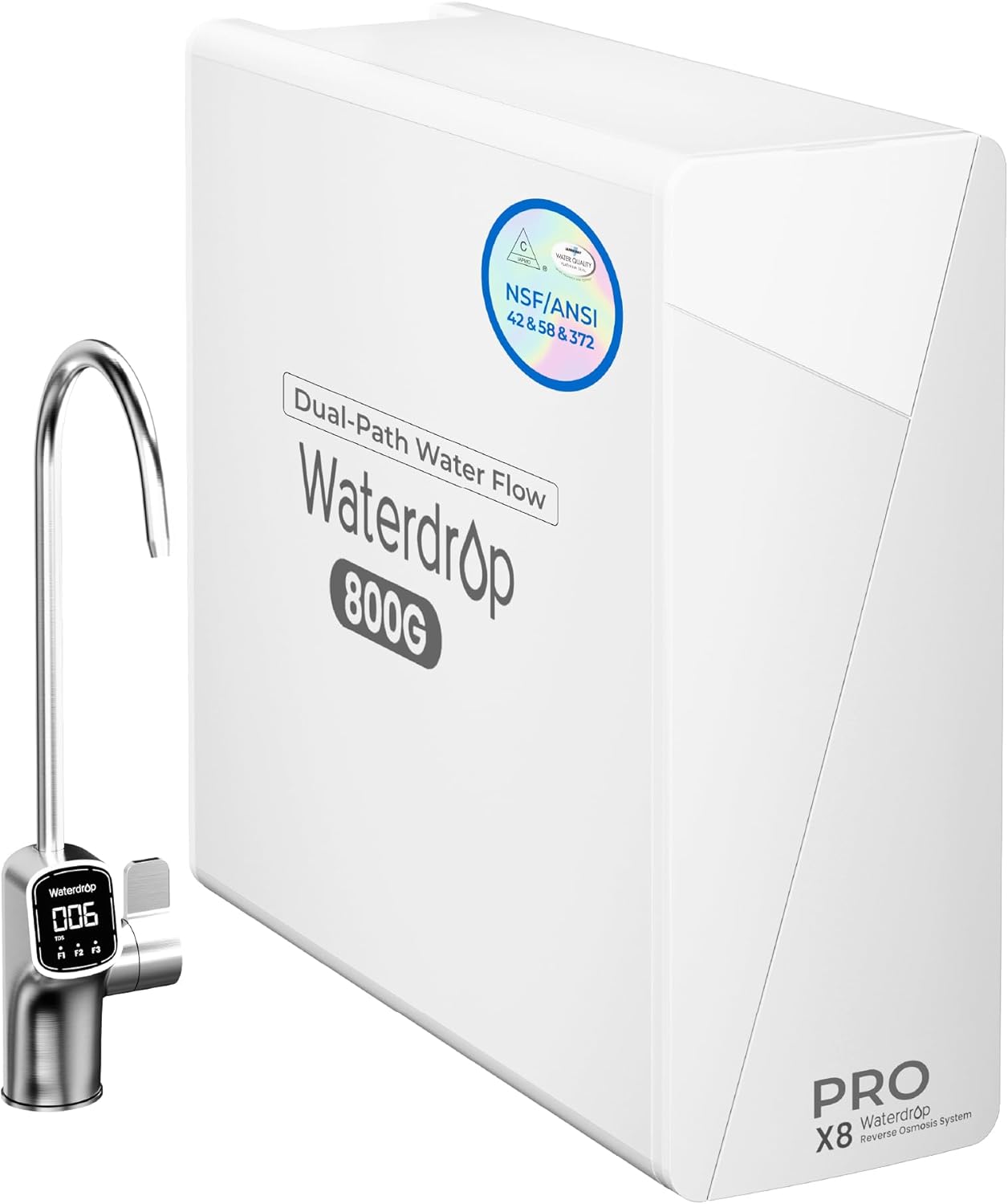 Waterdrop X8-PRO Reverse Osmosis Water Filter System Review