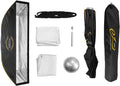 Glow EZ Lock 12x56 Quick Strip Softbox - Fast Setup, Smooth Light