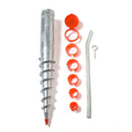 American Ground Screw Model 2 Premium No Dig Ground Anchor - Stable