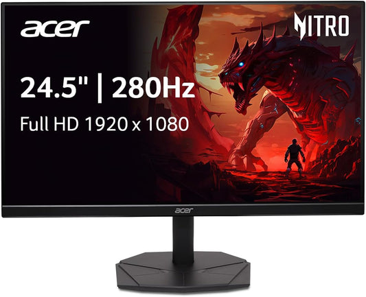 Acer Nitro 24.5 FHD Gaming Monitor | 280Hz Refresh | AMD FreeSync