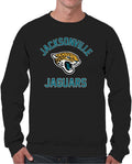 Jacksonville Jaguars Adult Gameday Crewneck Sweatshirt - Cotton Blend
