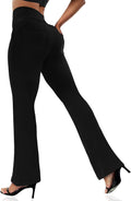 VOOVEEYA Women's Bootcut Leggings - Tummy Control Flare Pants