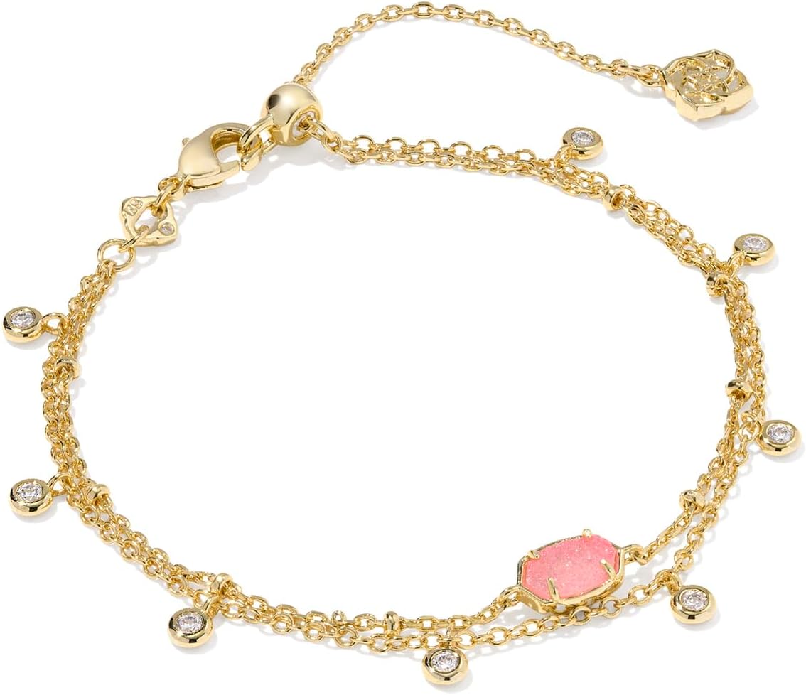 Emilie Crystal Multi Strand Bracelet for Women - Sparkle & Shine