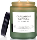 Cardamom Cypress Large Soy Candle - 2 Wick 110 Hour Burn
