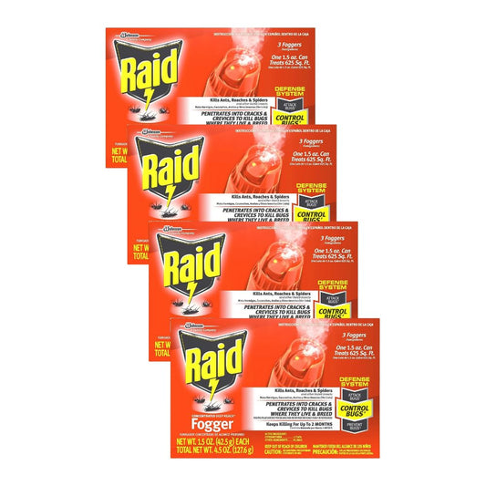 Concentrated Deep Reach Fogger Pack of 4 for Bug Control