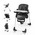 4 in 1 Baby High Chair for Toddlers - Foldable & Adjustable