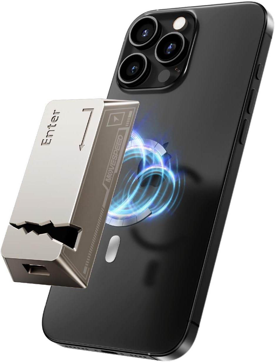 Ultra-Fast 2TB Portable SSD with Find My Tracking & Magnetic Suction